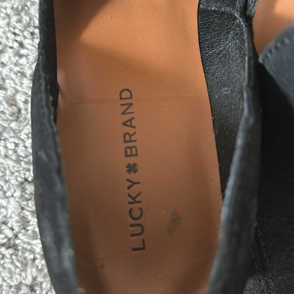 Black lucky brand dress shoes - Picture 5 of 7